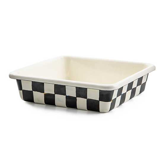 Courtly Check Enamel Baking Pan - 8" - Image 3
