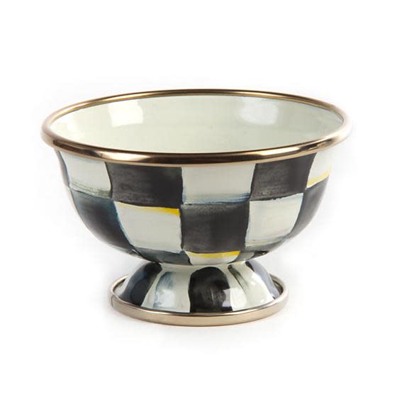 Courtly Check Enamel Little Sugar Bowl - Image 2