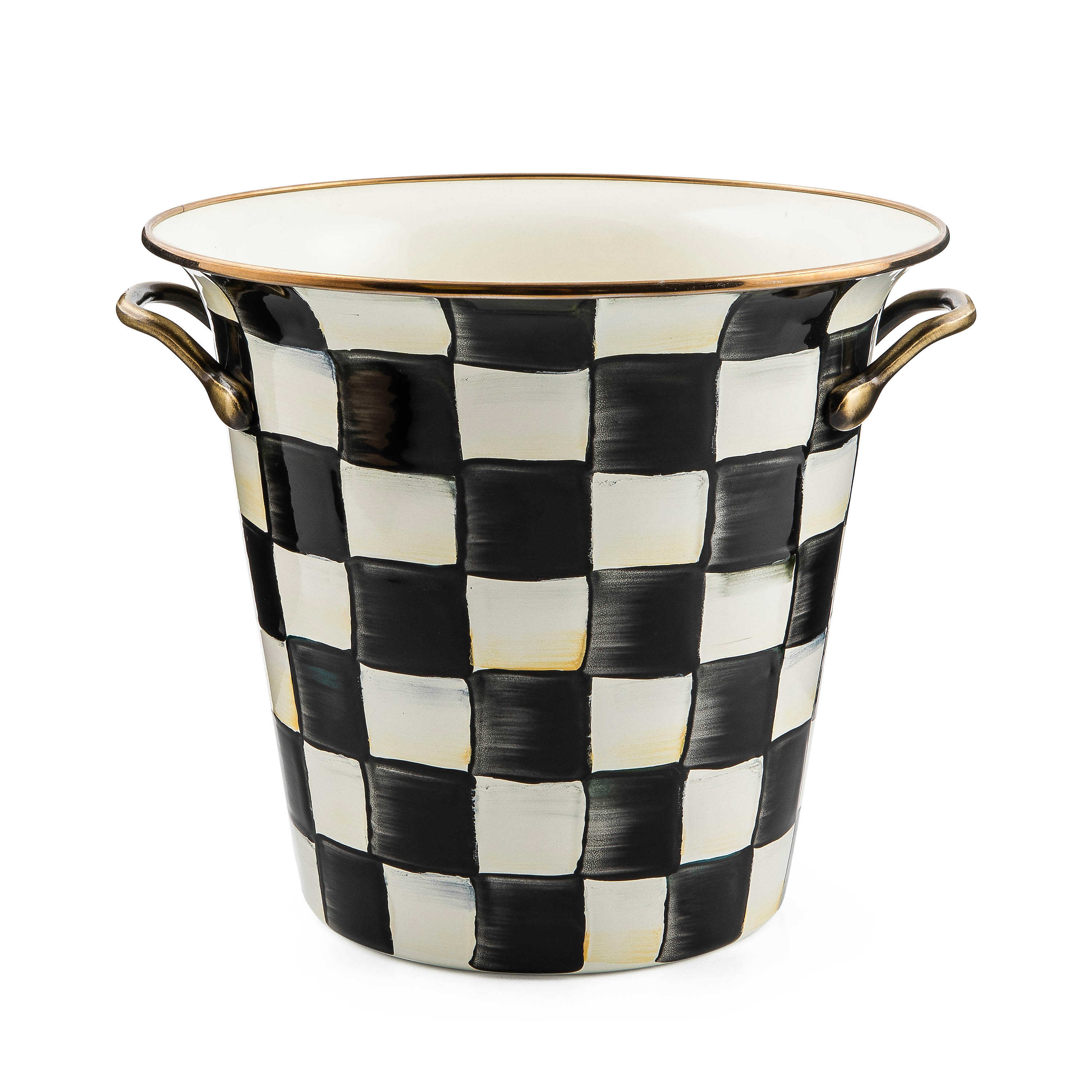 Courtly Check Enamel Wine Cooler - Image 3