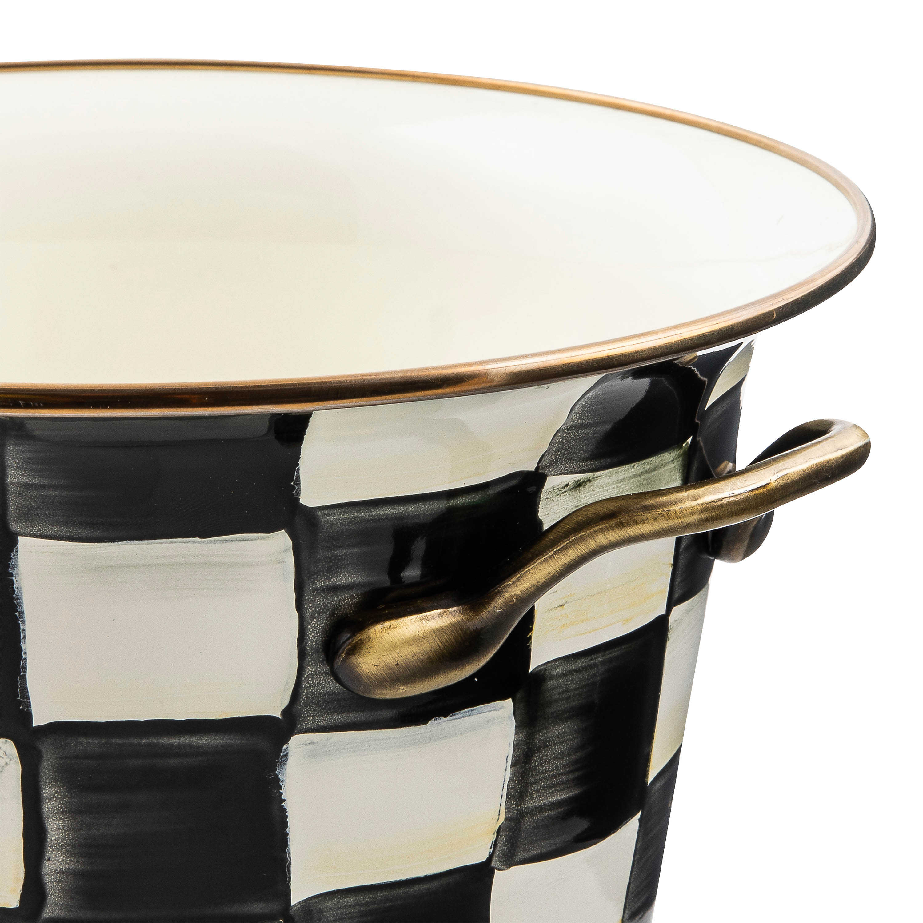 Courtly Check Enamel Wine Cooler - Image 4