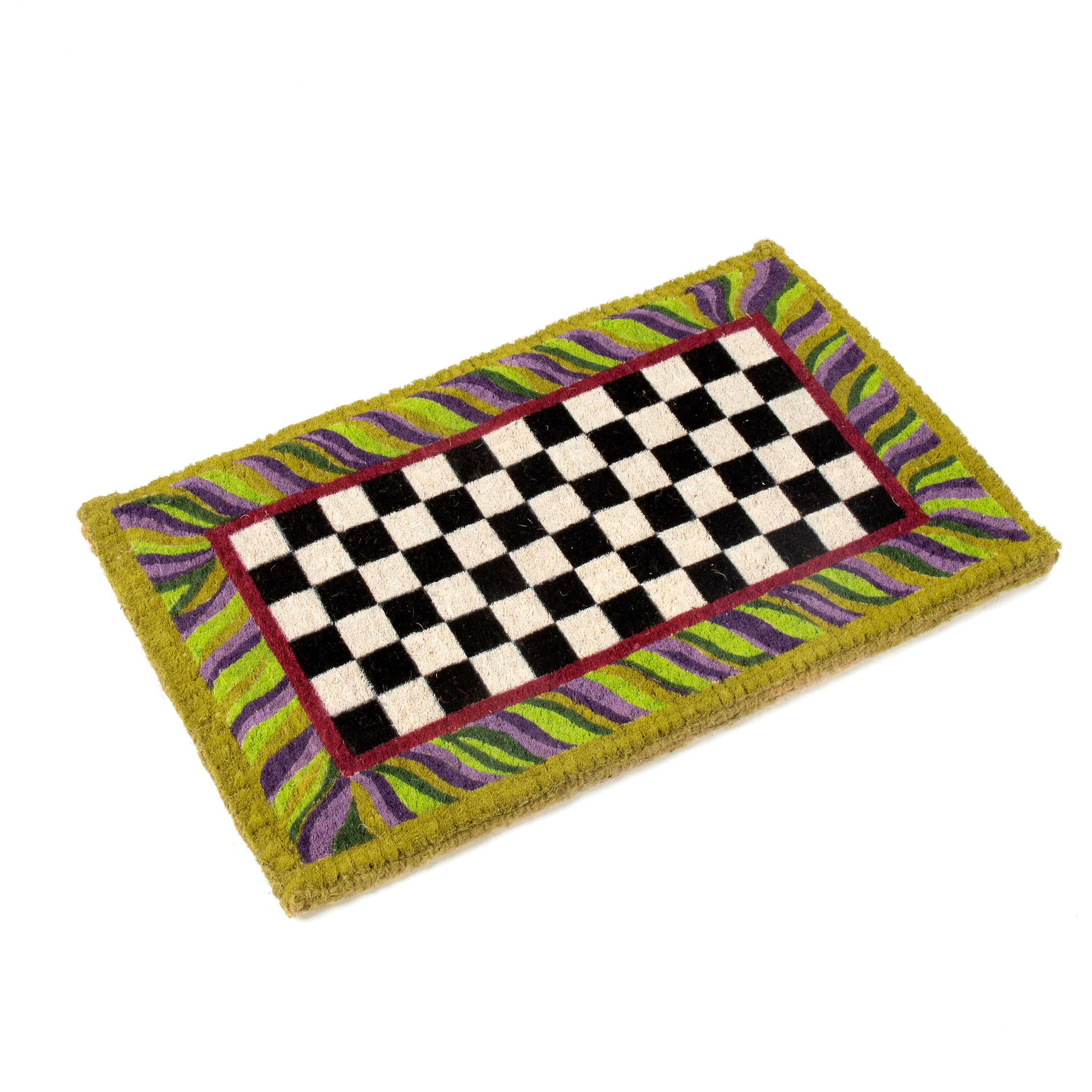 Courtly Check Entrance Mat - Image 3