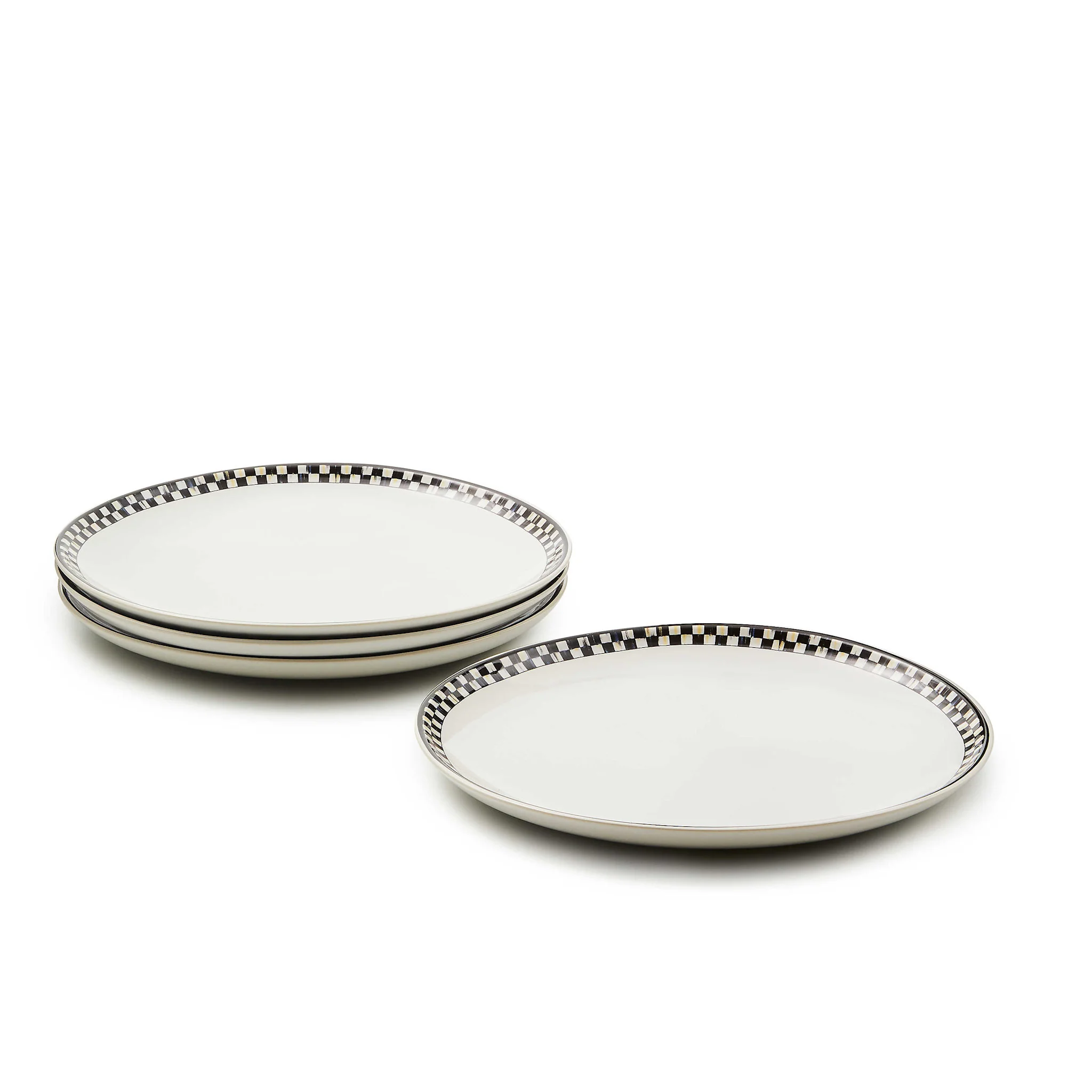 Courtly Check Everyday Dinner Plates - Sold Individually - Image 5