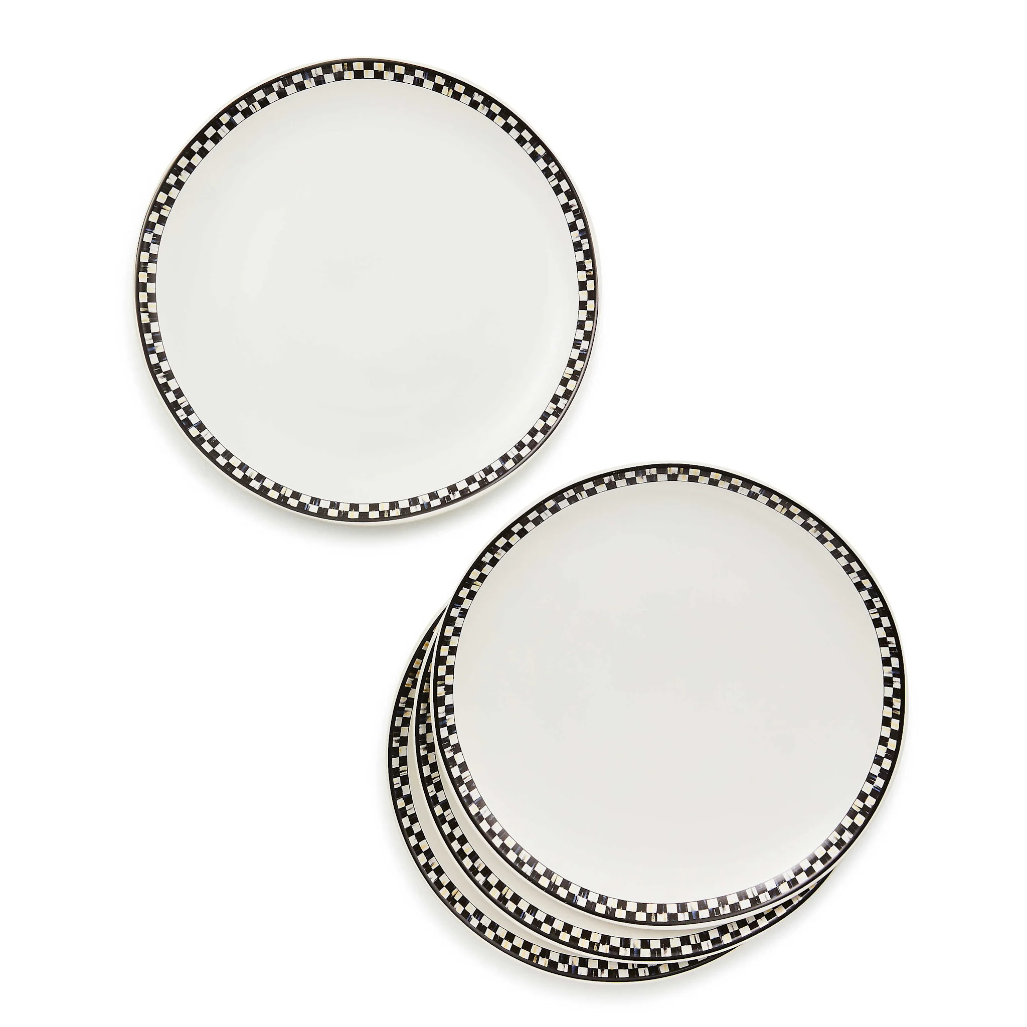 Courtly Check Everyday Dinner Plates - Sold Individually - Image 6