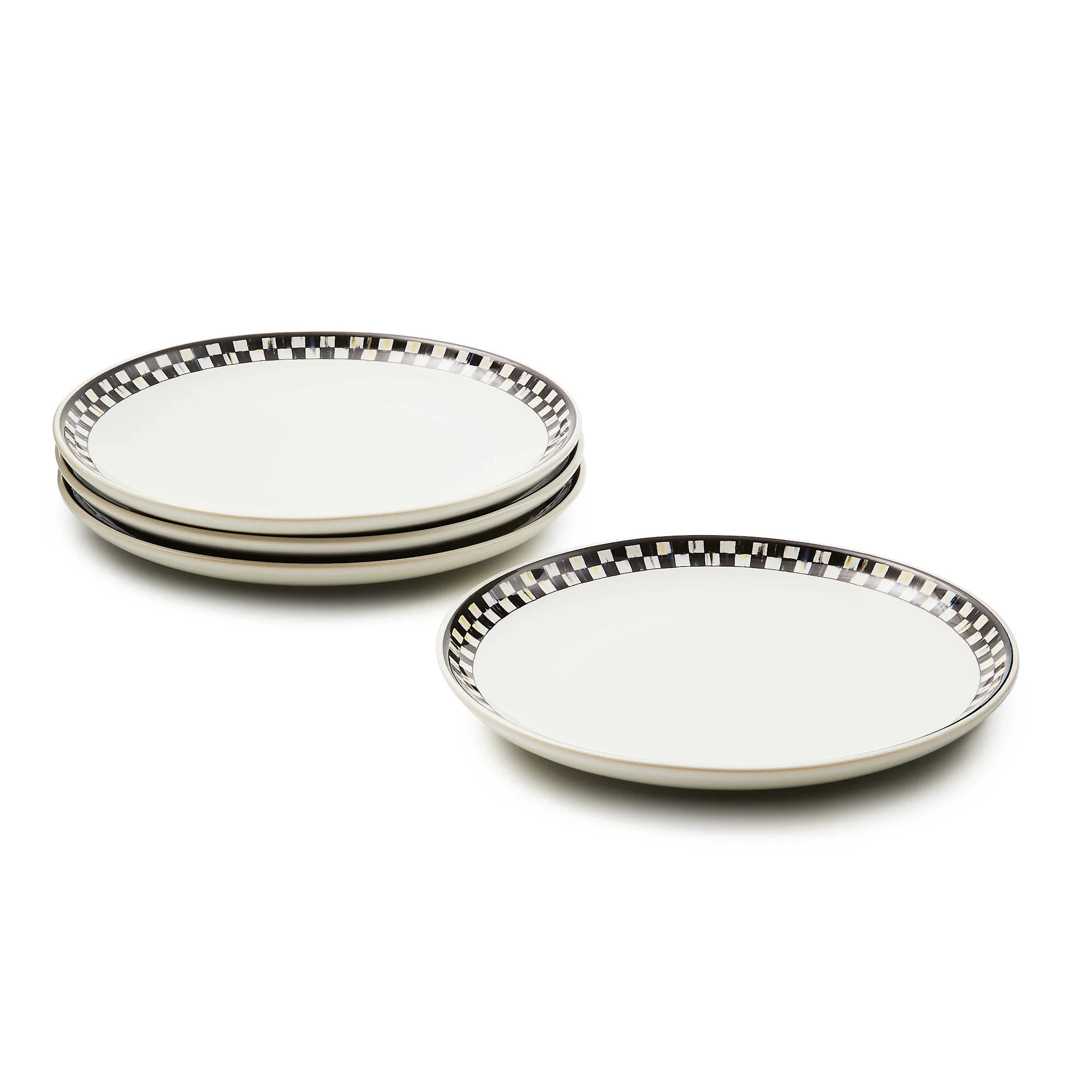Courtly Check Everyday Lunch Plates - Sold Individually - Image 3
