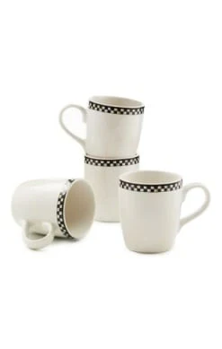 Courtly Check Everyday Mug - Sold Individually