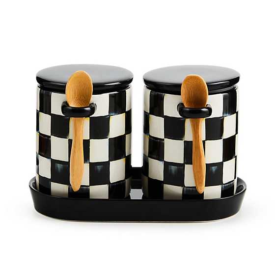 Courtly Check Farmhouse Canisters - Sold as Set - Image 3