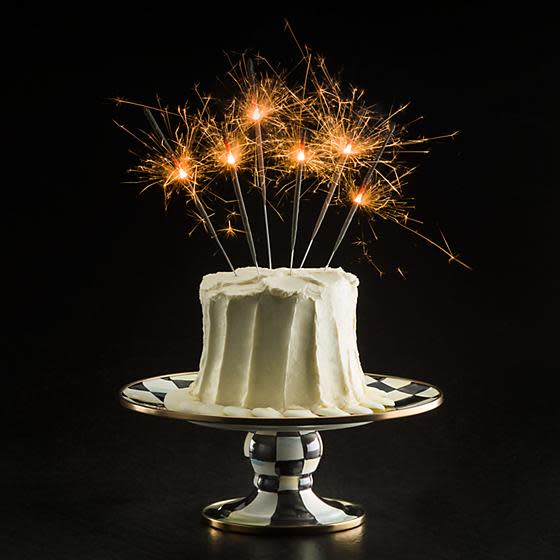 Courtly Check Mini Pedestal Platter - Image 4