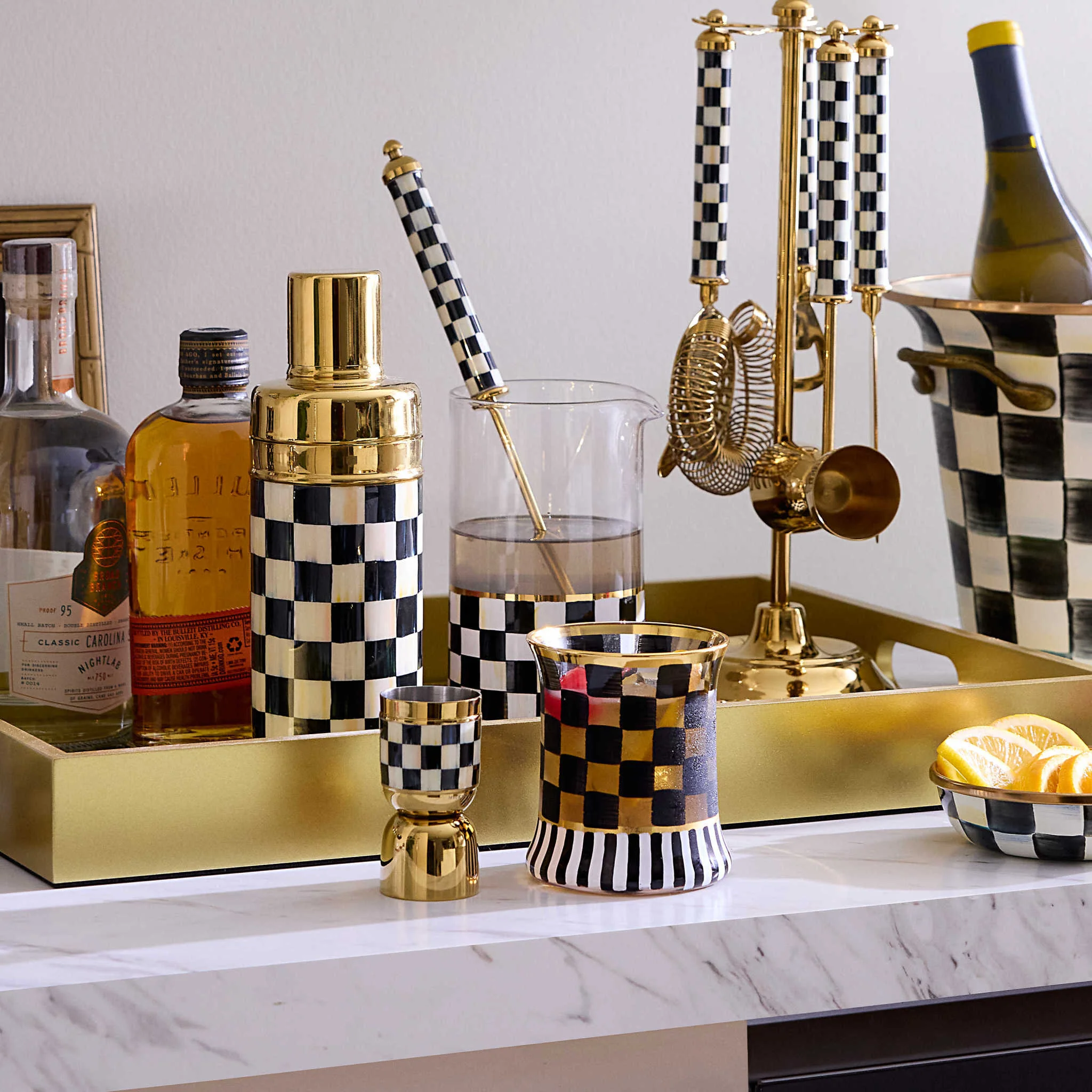 Courtly Check Mixing Glass - Image 2