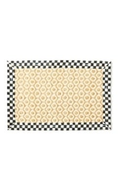 Courtly Check Natural Honeycomb 2' x 3' Jute Rug