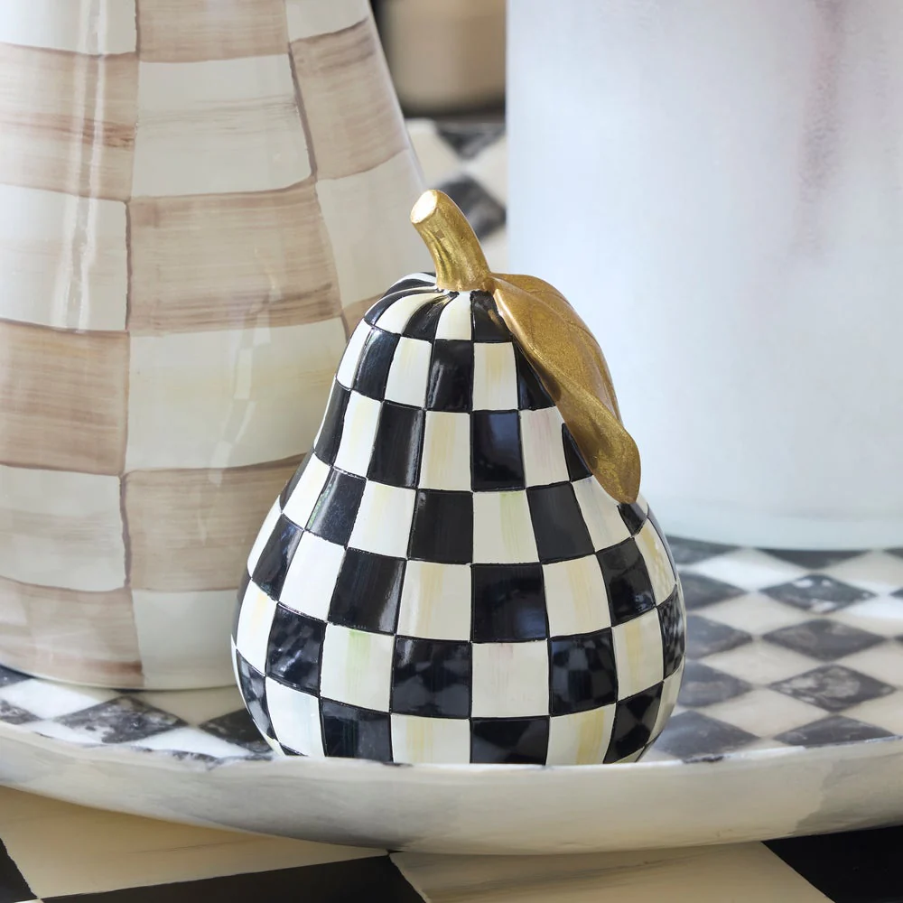 Courtly Check Pear Decor - Image 4