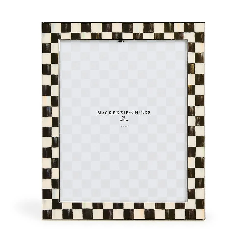 Courtly Check Silver Plated Frame