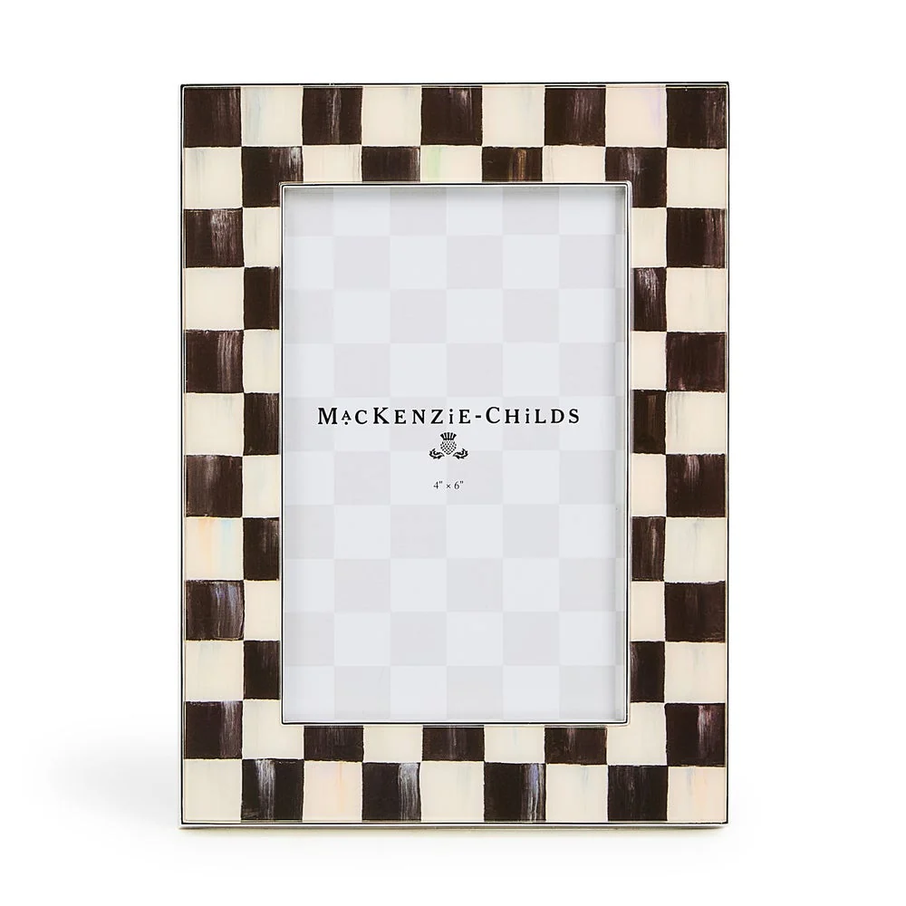 Courtly Check Silver Plated Frame - Image 6
