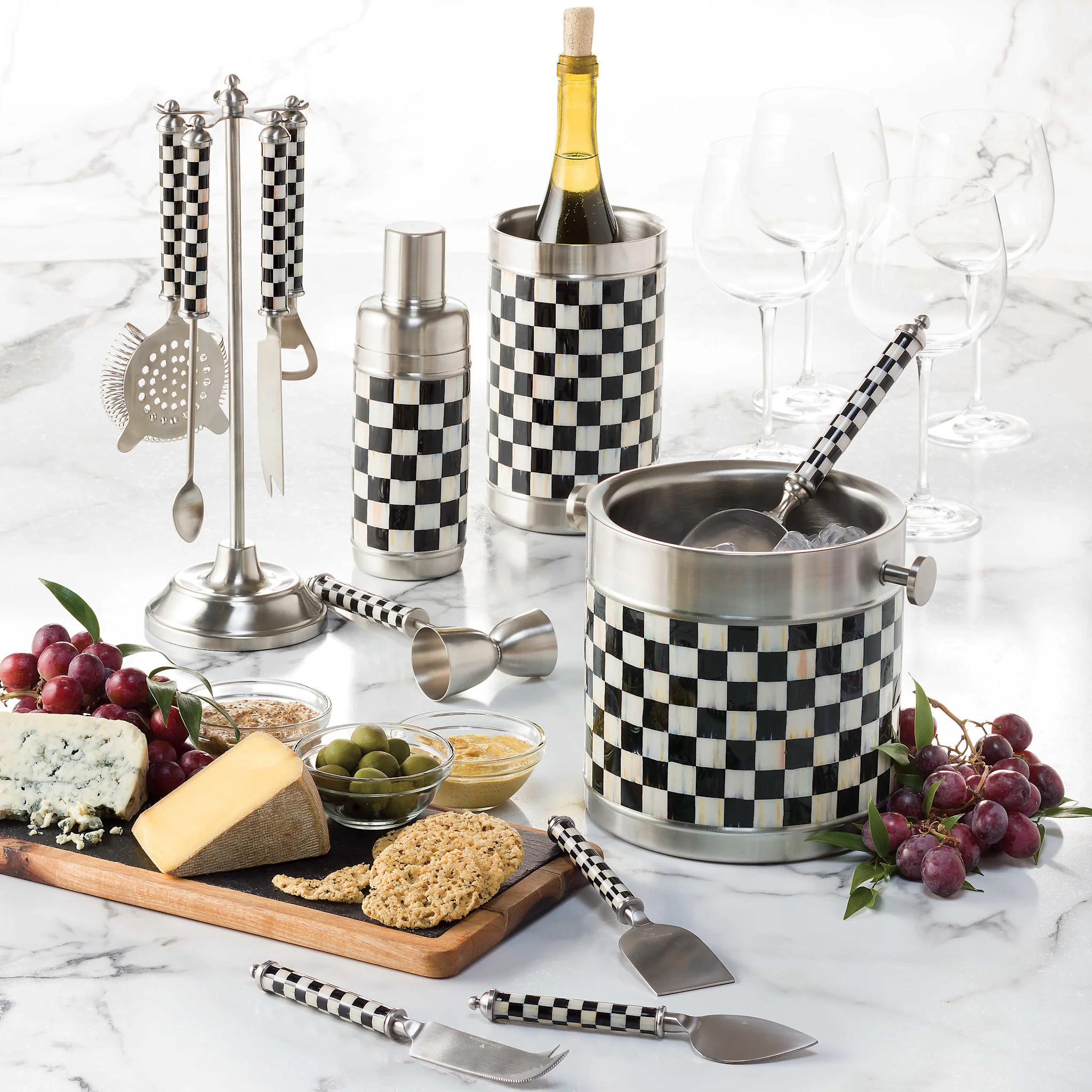 Courtly Check Supper Club Cheese Knife Set - Image 2