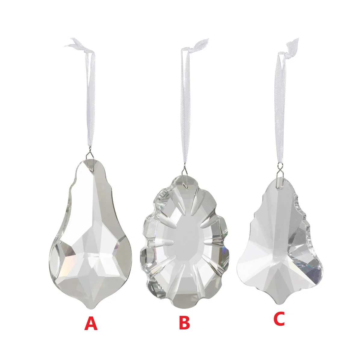 Crystal Drop Ornament - Sold Individually - Image 2