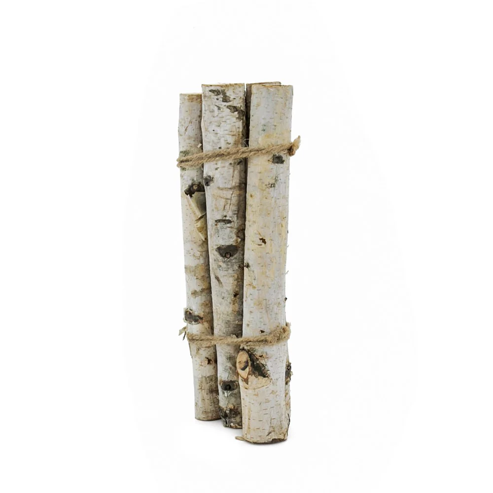D1.6'' H11.8'' Birch Wood Vase Filler - Image 4