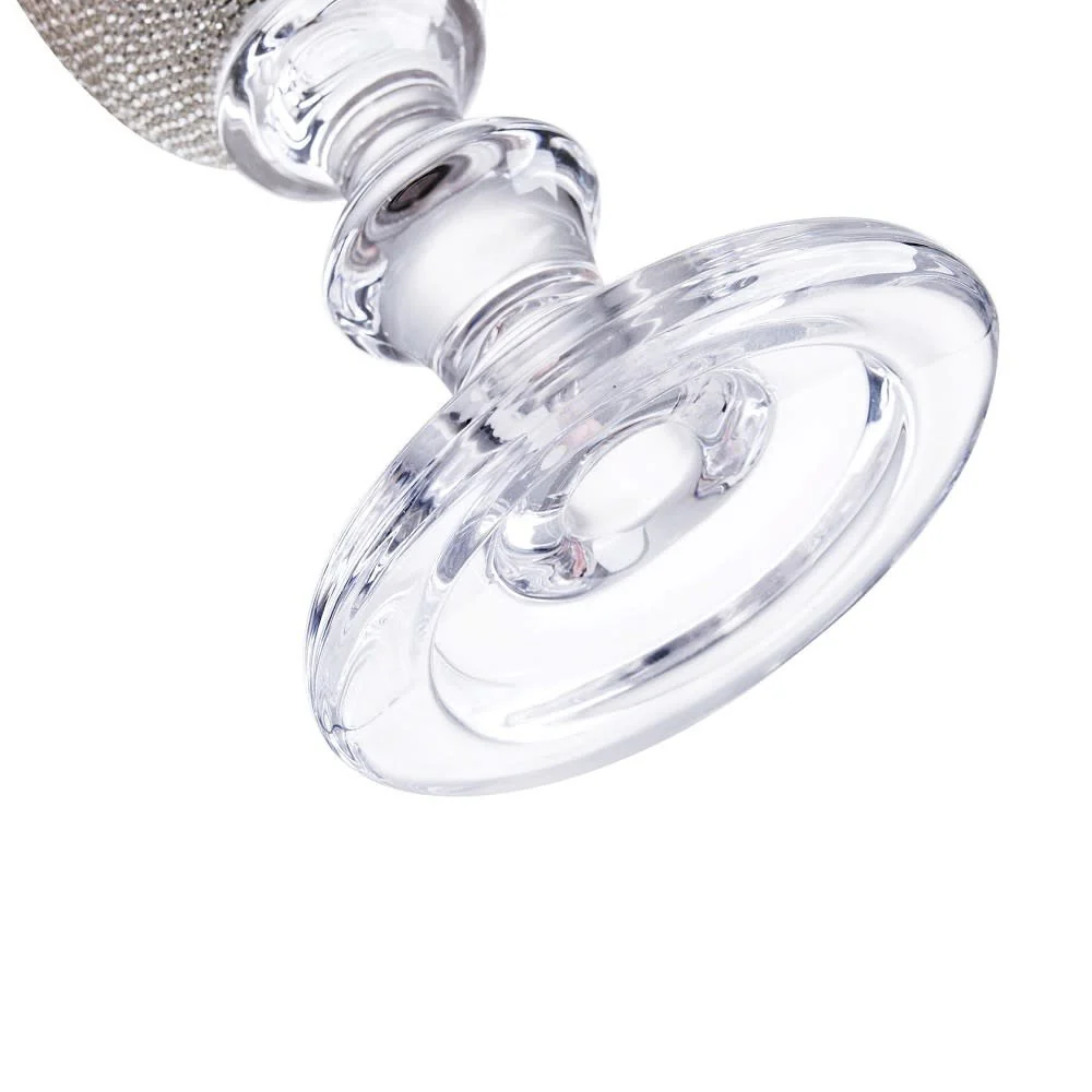 D4.5" H8" Glass Candleholder - Image 4