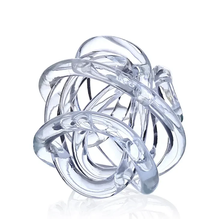 5.9" - Glass Knot