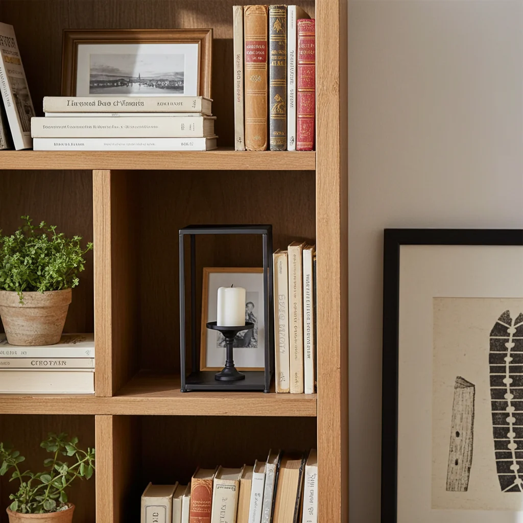 "DC" 24.25" Box Frame Candle Holder - Image 3