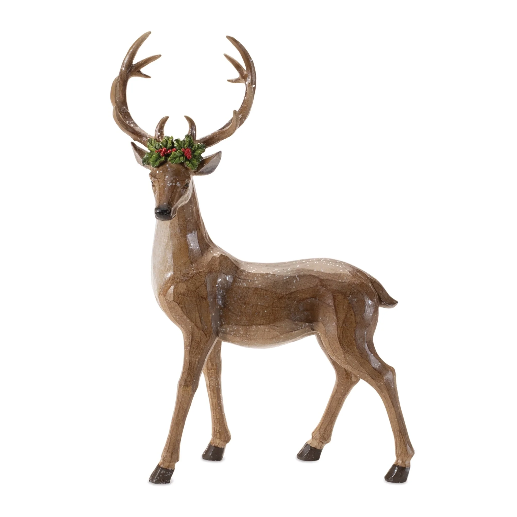 Deer with Holly - Image 3