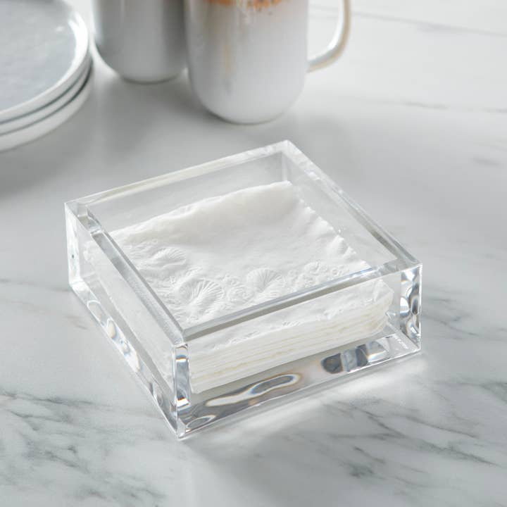 Deluxe Napkin Holder - 6x6 Dinner Napkin - Image 2