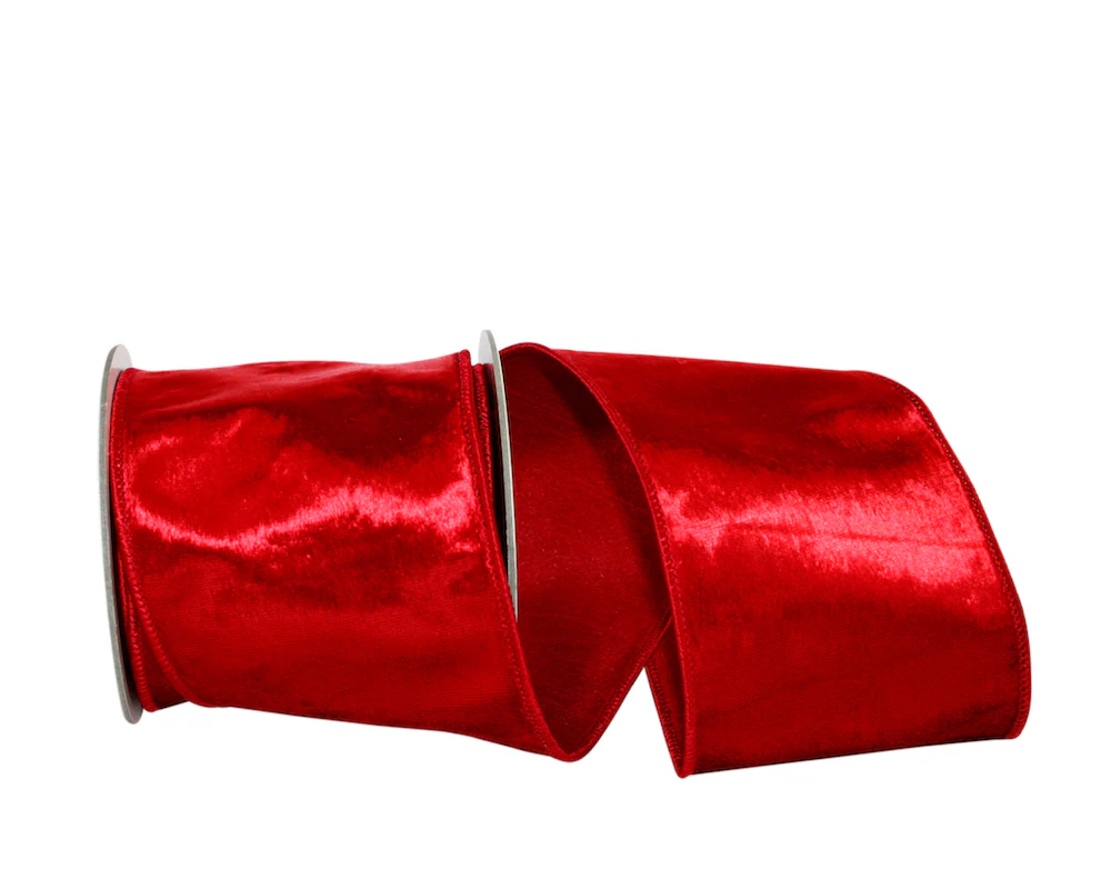 Designer Plush Velvet Elite Wired Edge Ribbon - Image 7