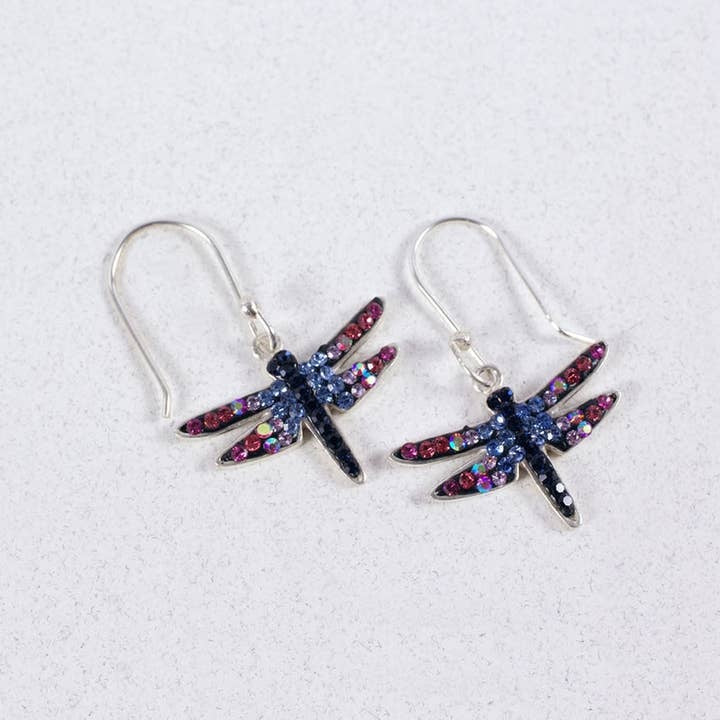 Dragonfly Drop Earrings - Image 3