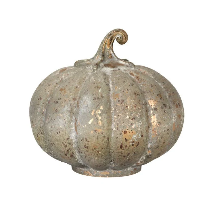 Dusty Finish Glass Pumpkin - Sold Individually - Image 4
