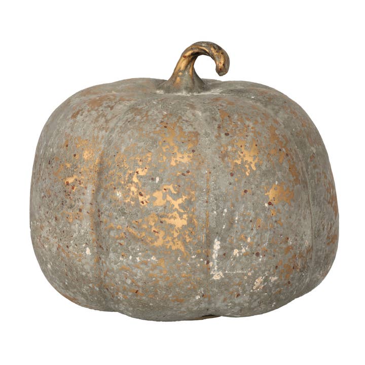 Dusty Finish Glass Pumpkin - Sold Individually - Image 5