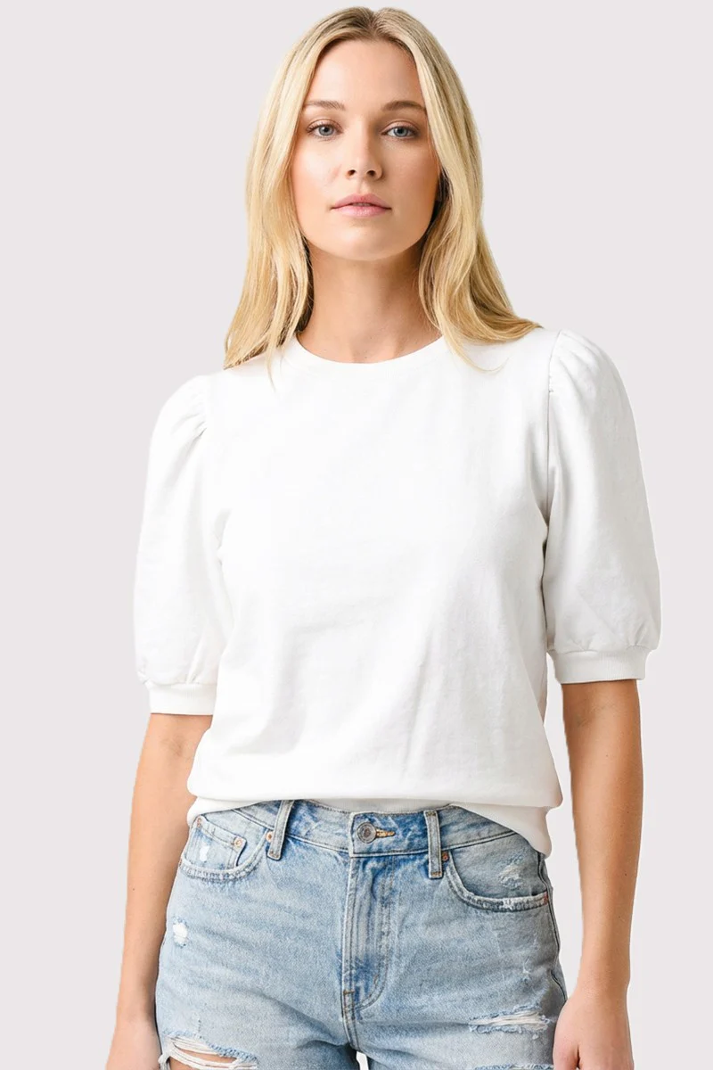 Eloise Puff Sleeve Sweatshirt - Image 3