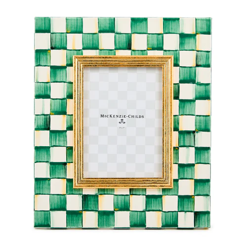 Emerald Check 5” X 7” Frame