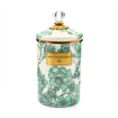 Emerald English Garden Canister - Image 4