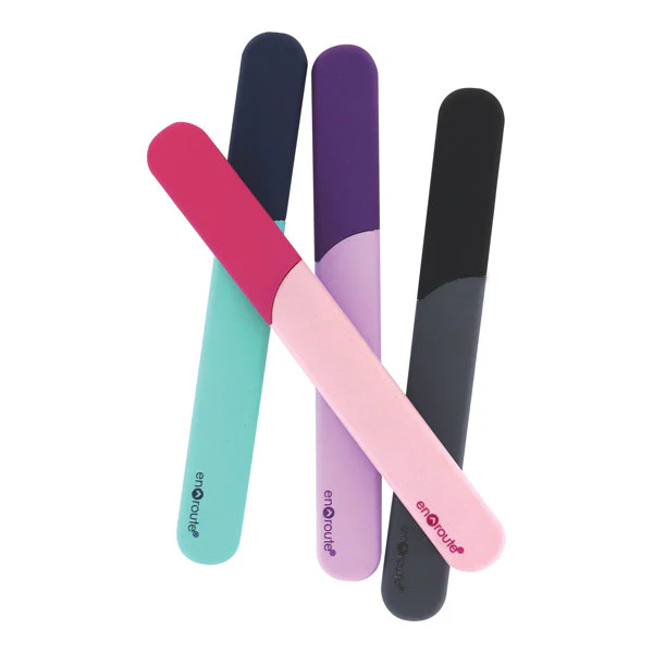 En Route Glass Nail File & Travel Case - Image 3