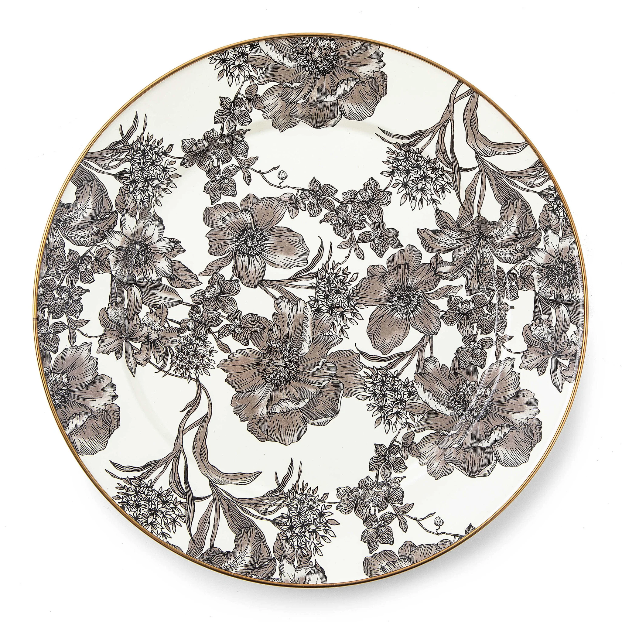English Garden Enamel Charger/Plate - Image 5