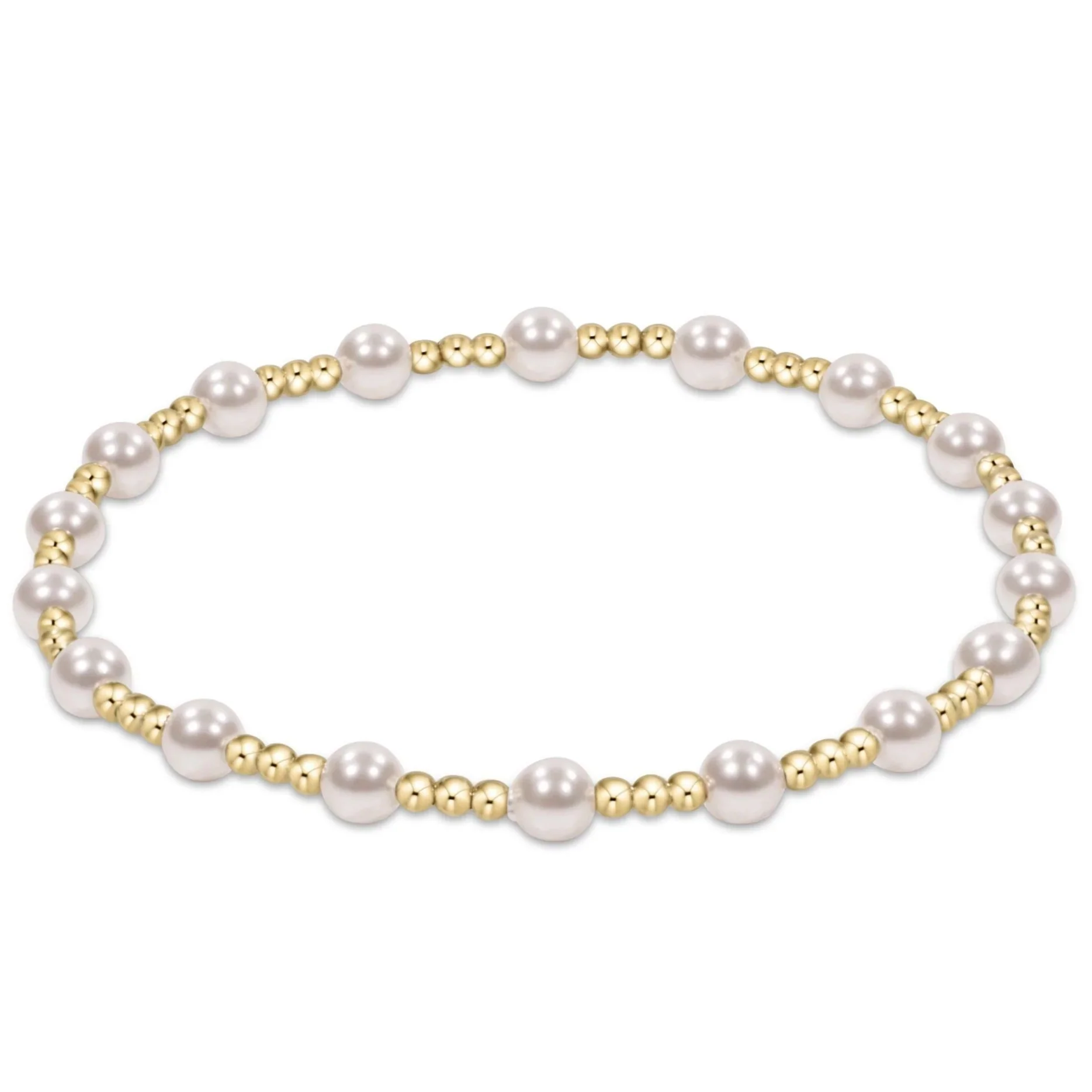 Extends Sincerity Pearl 4mm Bracelet - Image 3