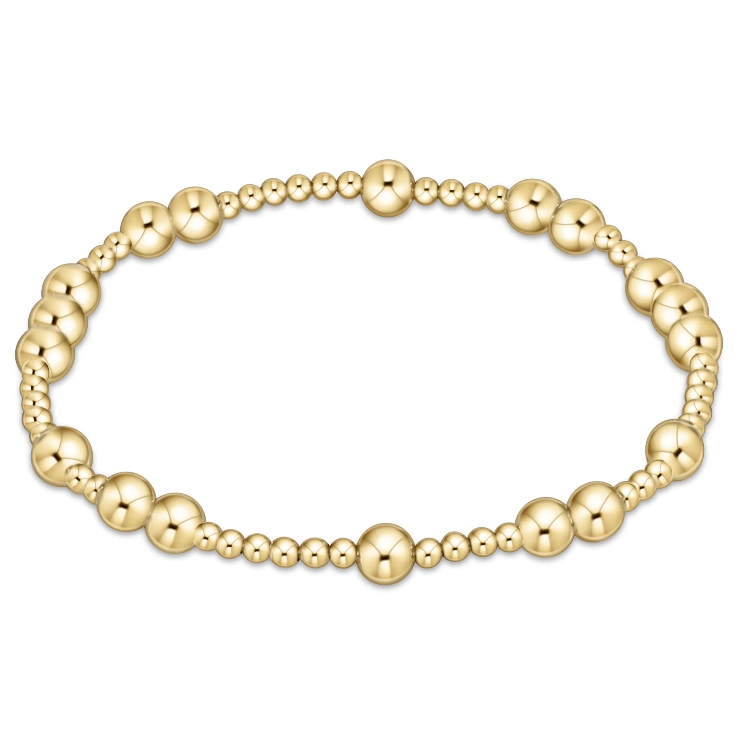 Enewton Extends - Hope Unwritten 5MM Bead Bracelet - Gold - Image 2
