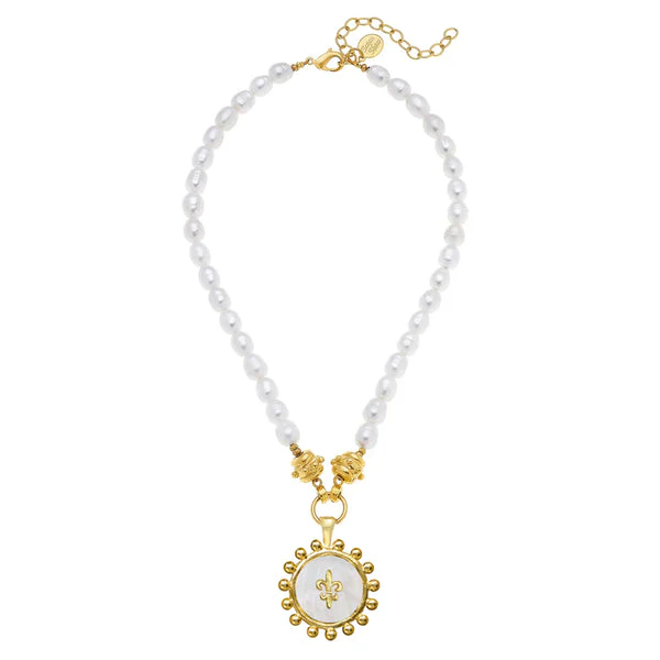 Erin Fleur de Lis Necklace - Image 3