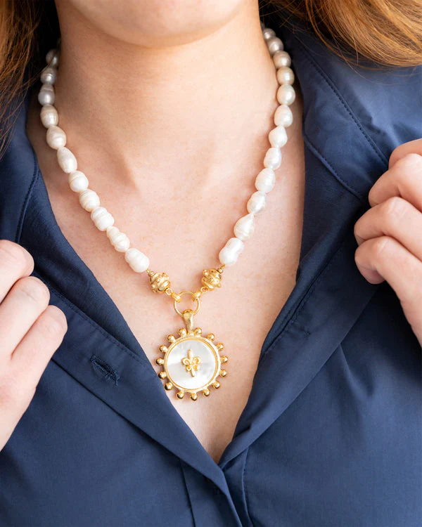 Erin Fleur de Lis Necklace - Image 4