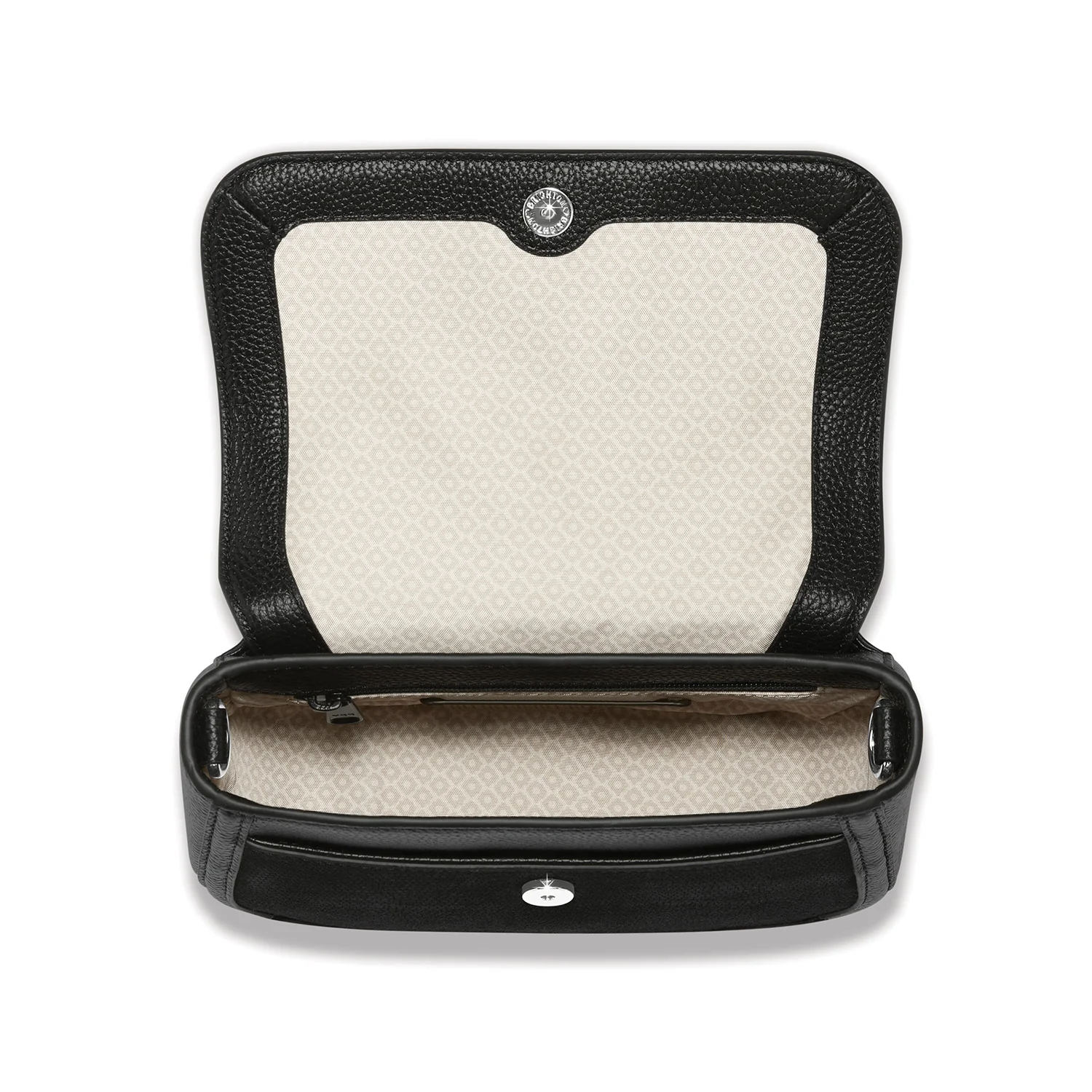 Everbloom Noir Arlo Flap Cross Body Bag - Image 2