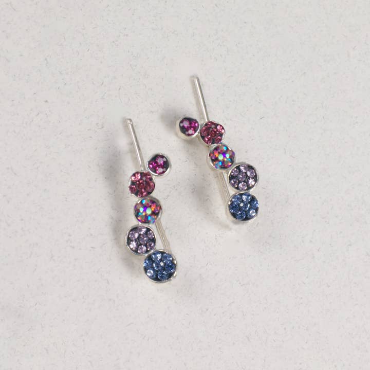 Falling Circles Earings