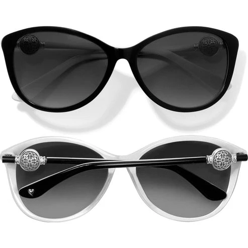 Ferrara Black/White Sunglasses - Image 6