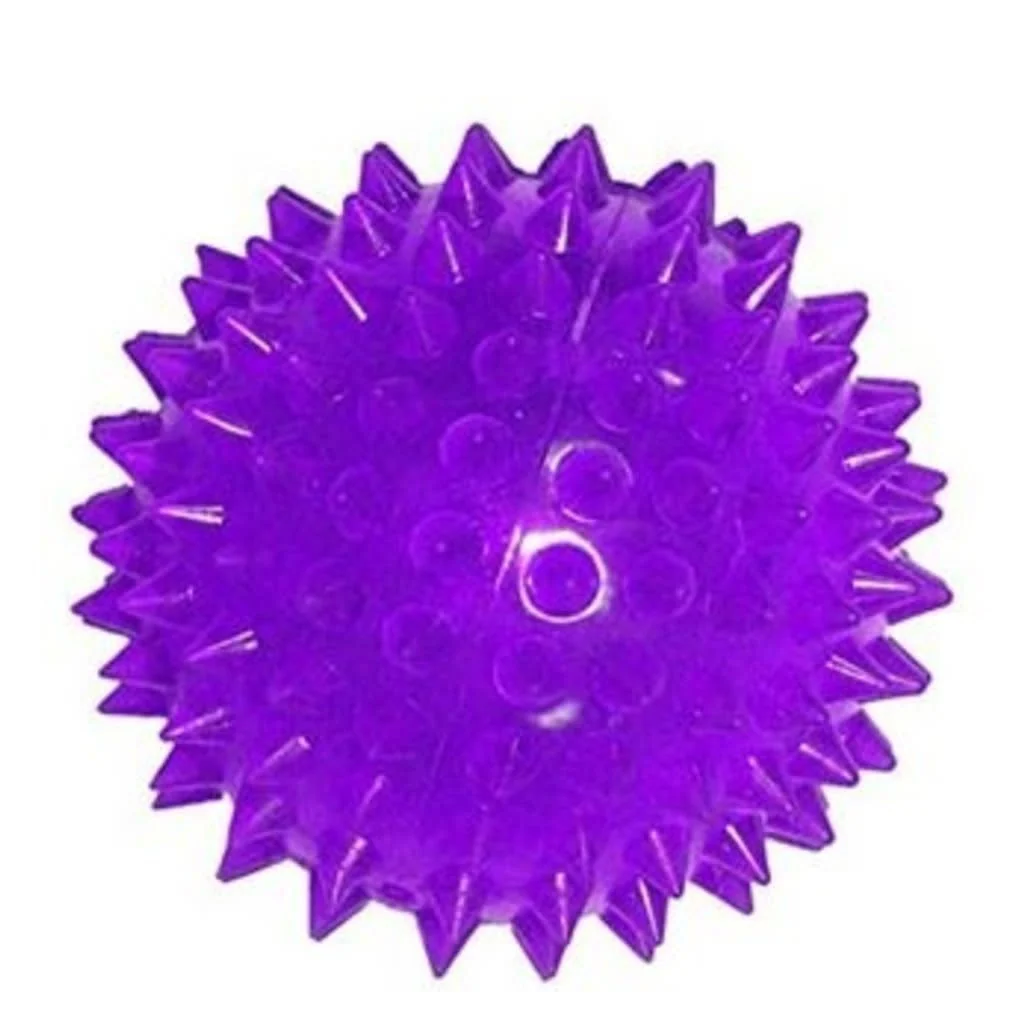 Flashing Spiky Ball Bouncy Squeezy - Image 2