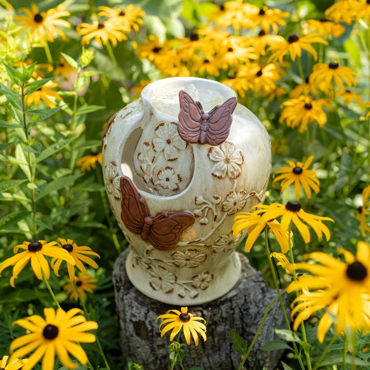 Florence Butterfly Garden Water Fountain - Image 4