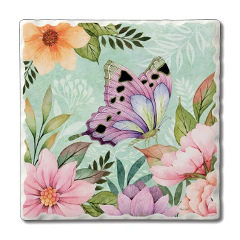 Garden Breeze Tumbled Tile Coaster - Image 10