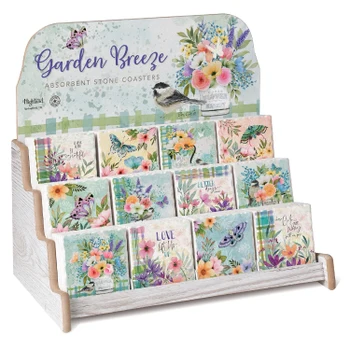 Garden Breeze Tumbled Tile Coaster - Image 16