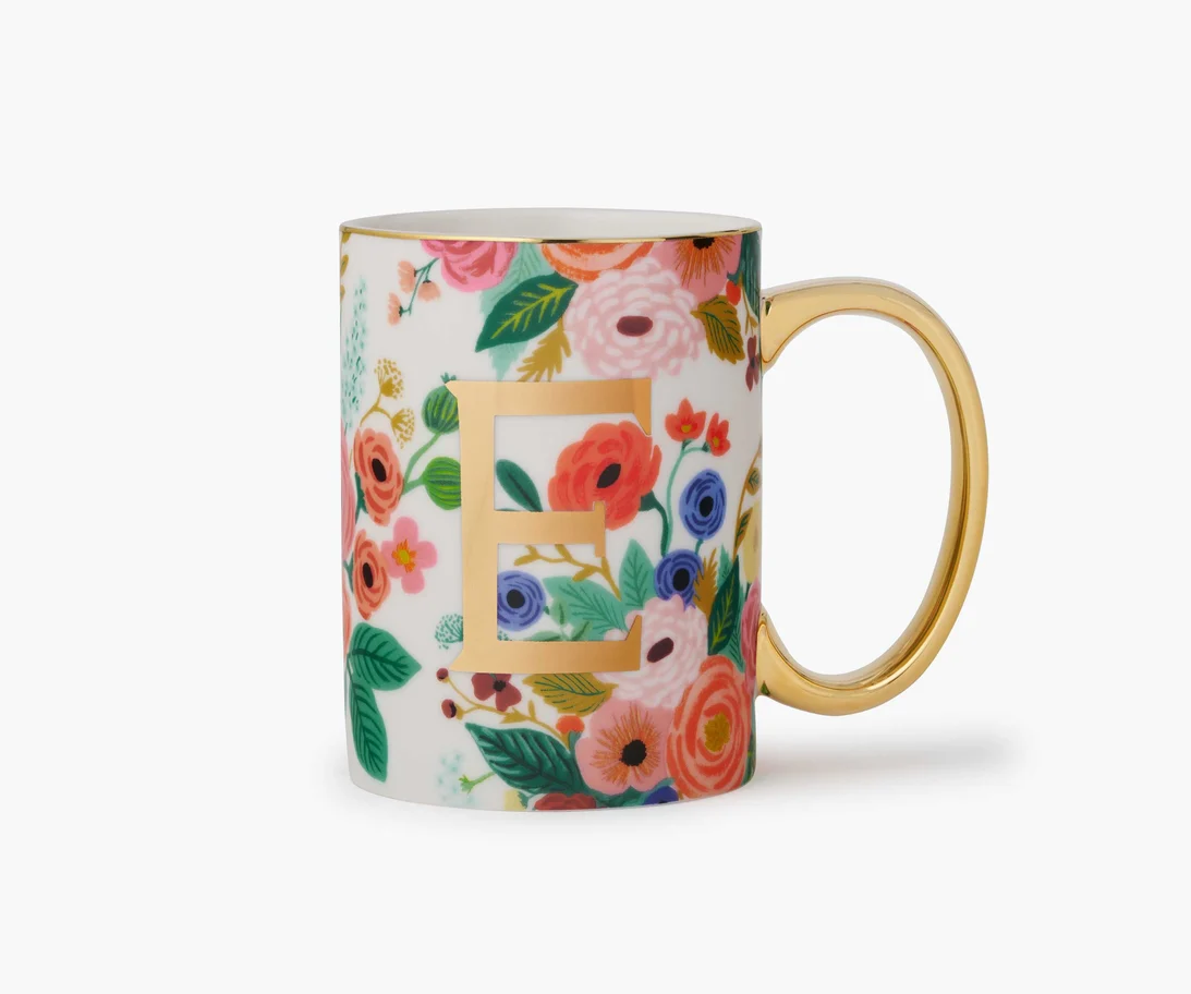 Garden Party Porcelain Monogram Mug - Image 21