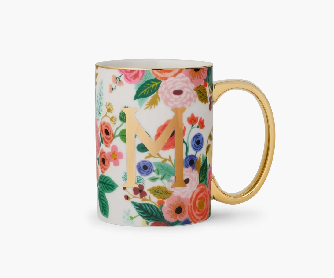 Garden Party Porcelain Monogram Mug - Image 29