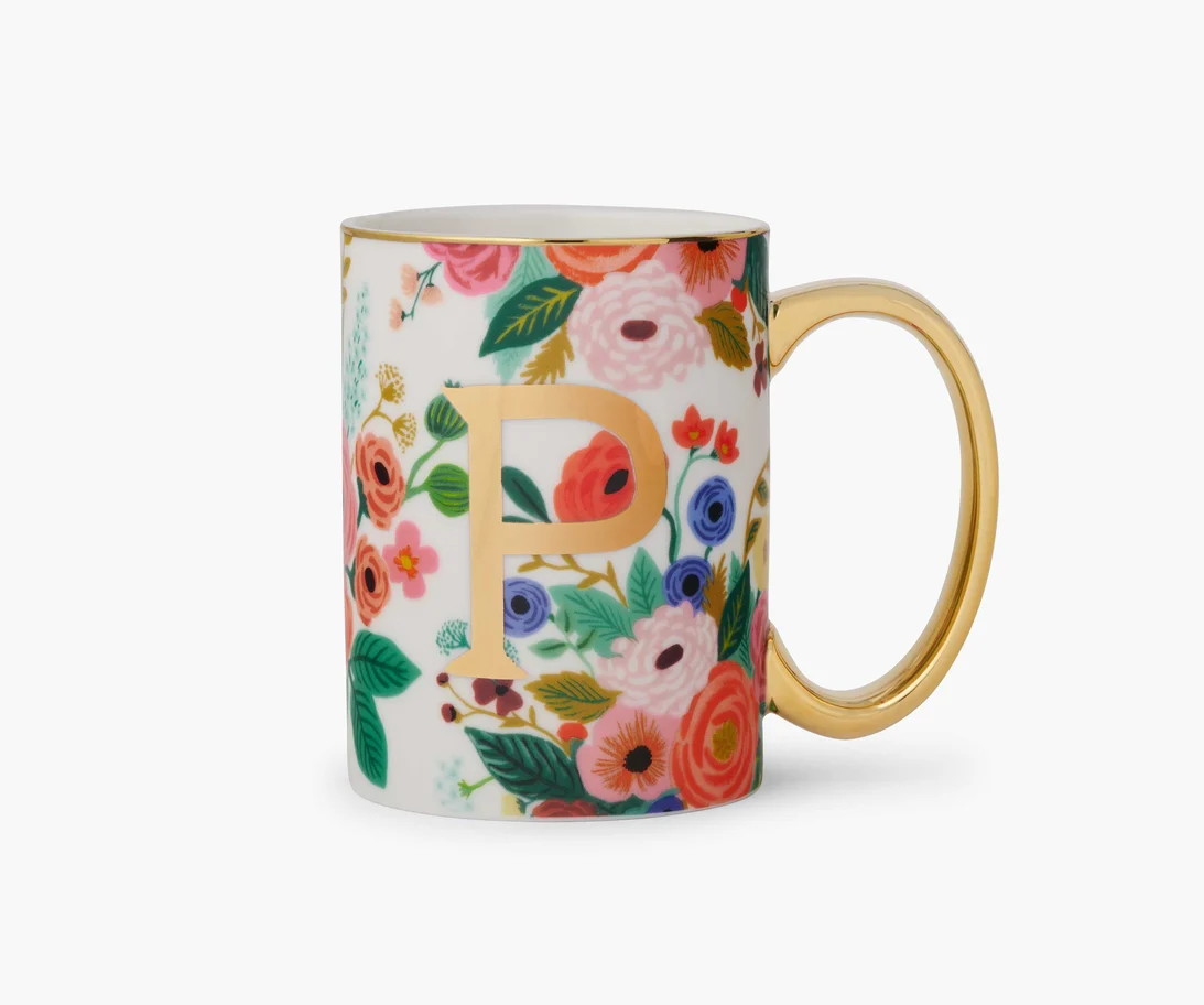 Garden Party Porcelain Monogram Mug - Image 31