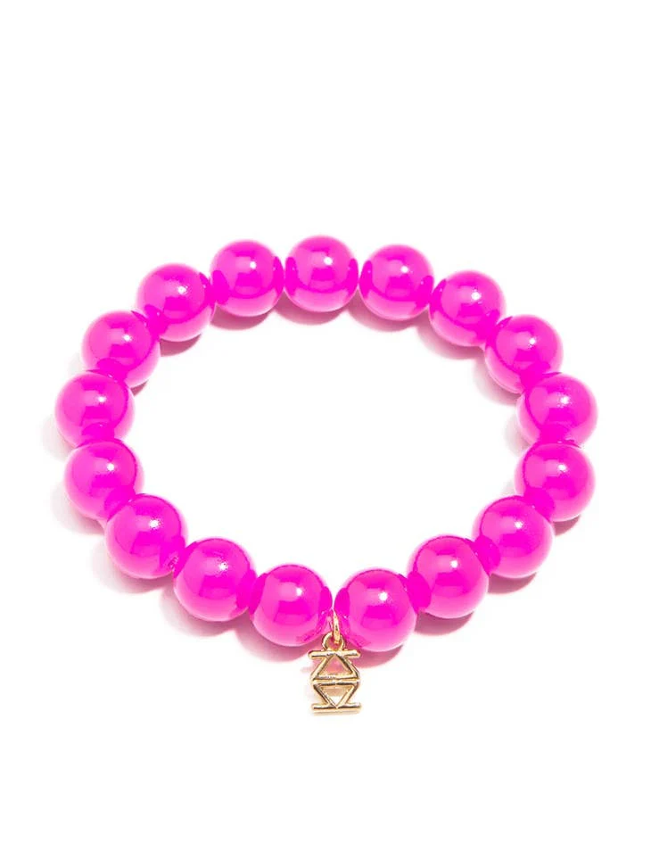 Glass Bead Stretch Bracelet - Image 6