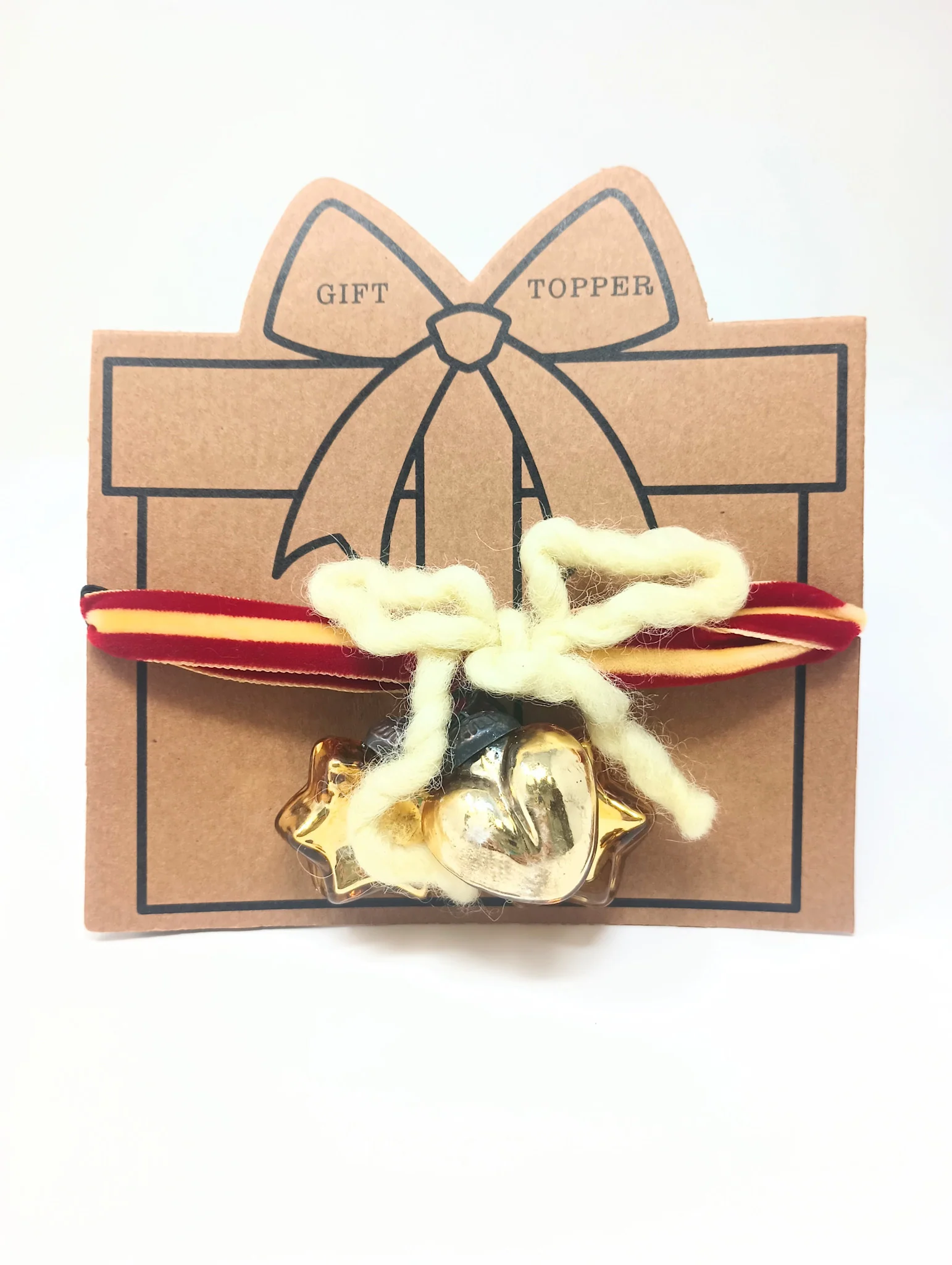 Glass Ornament Gift Topper