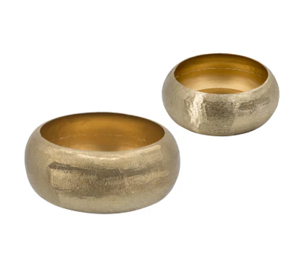 Gold Aluminum Vase - Image 4